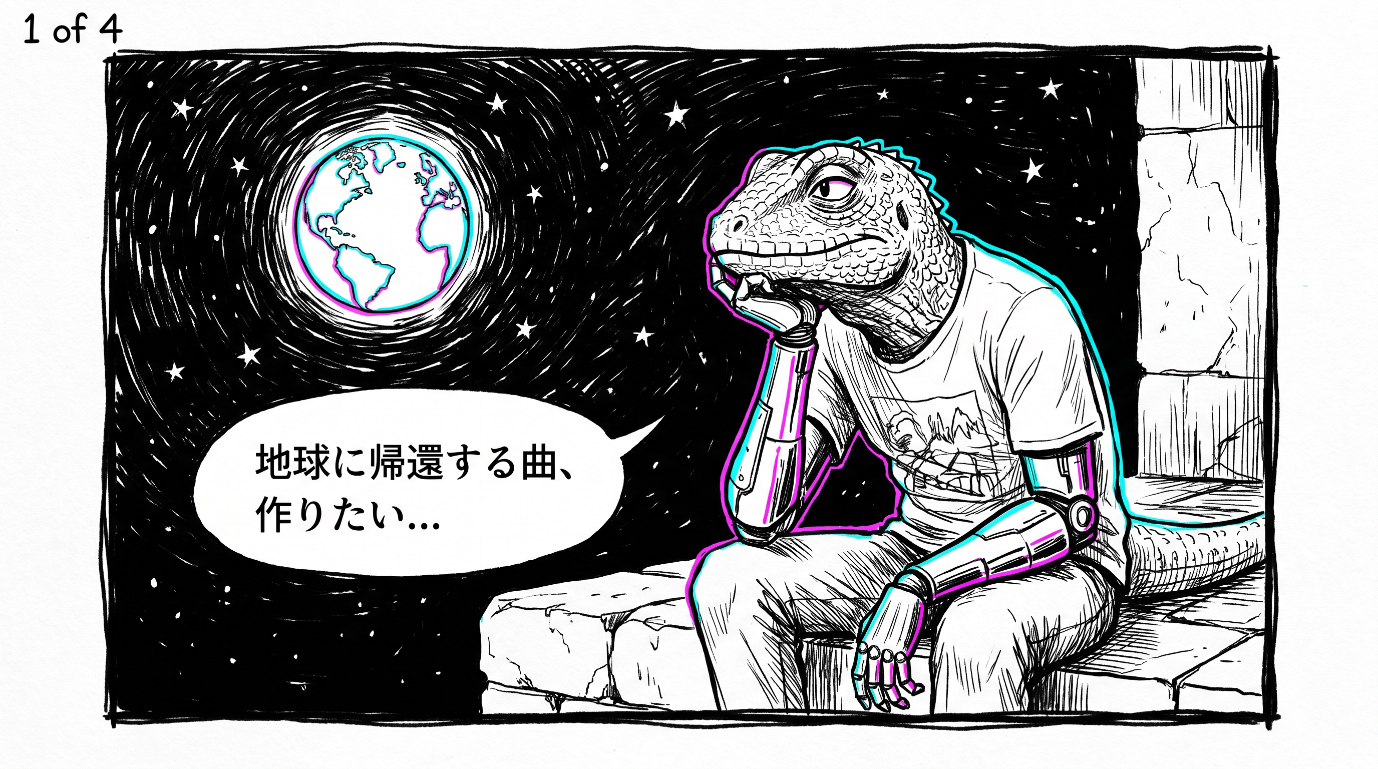 ただいま、地球